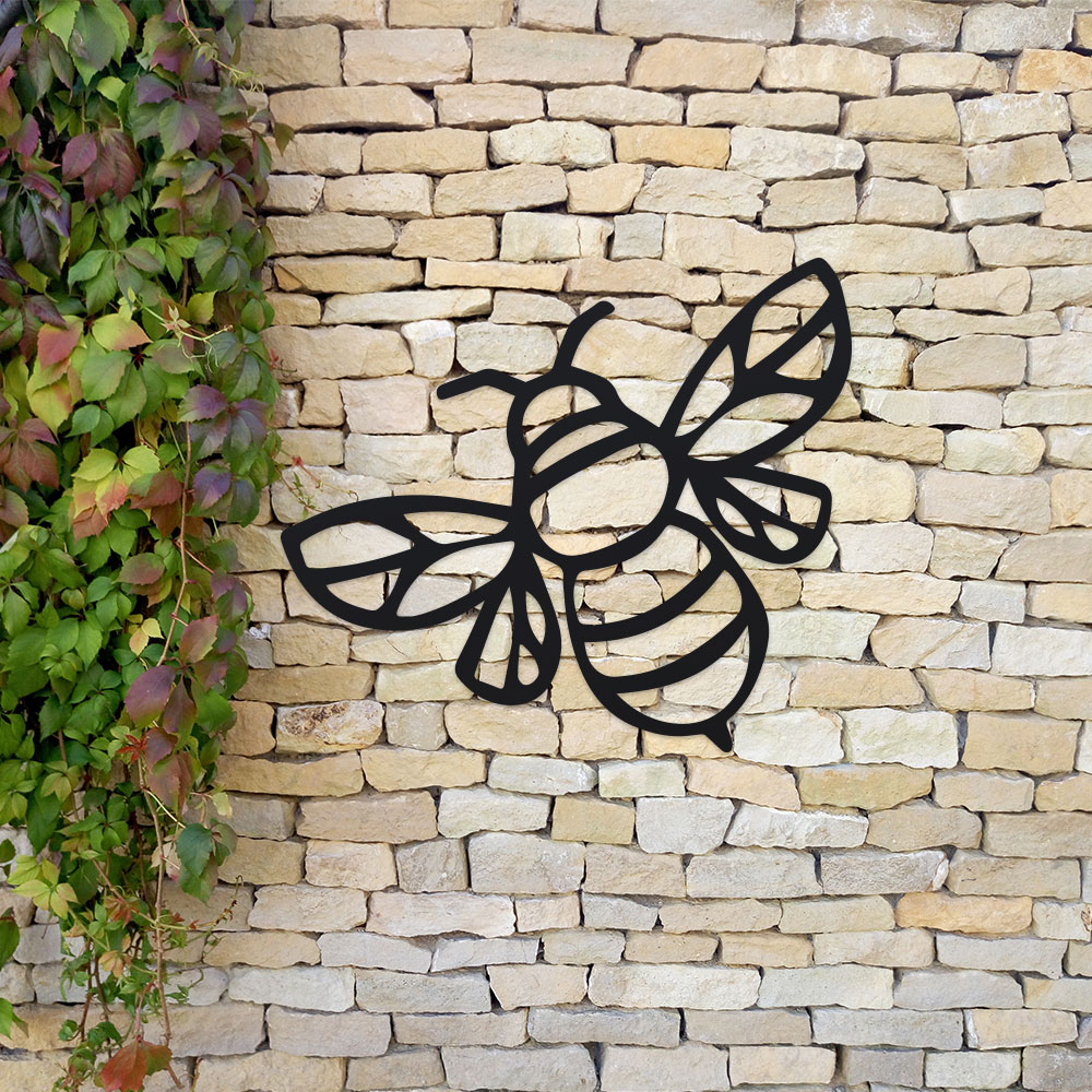 Metal Enchanting Bee Hive Sign - Art And Craft For Nursery 评论和价格