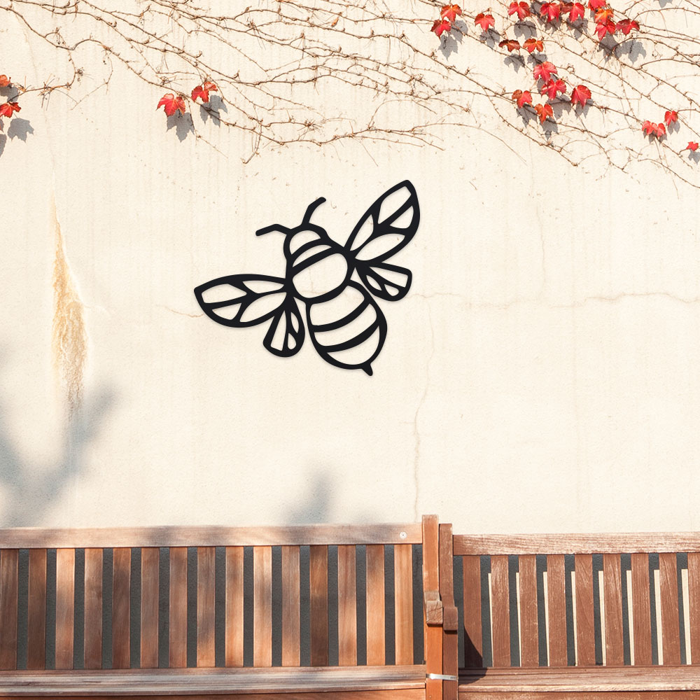 Metal Enchanting Bee Hive Sign - Art And Craft For Nursery 评论和价格