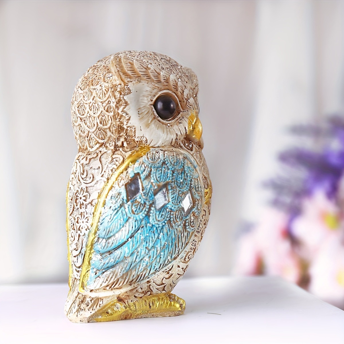 New Trendy Resin Owl Statue Vi - Tv Art And Craft 评论和价格