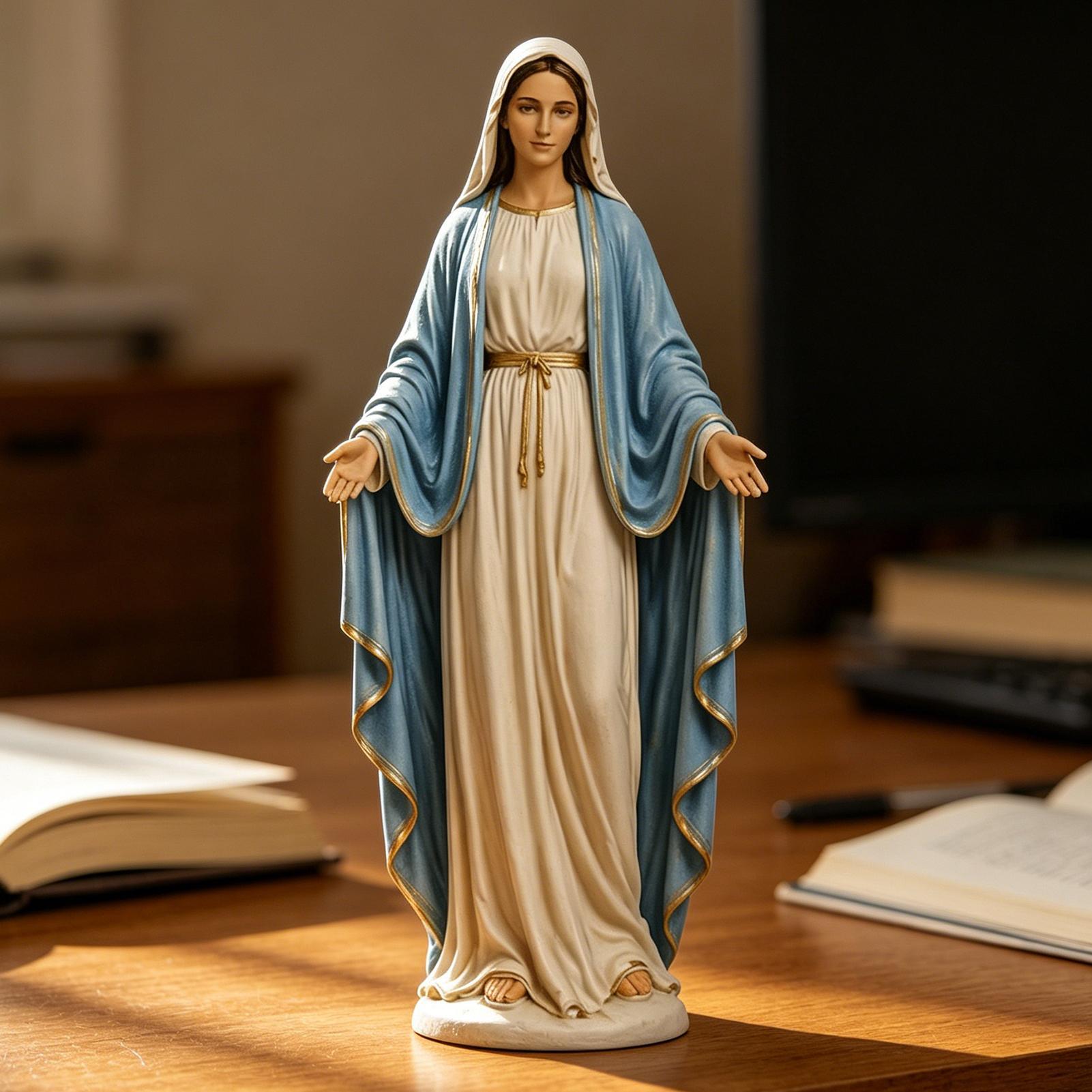 Virgin Mary Desktop Figurine O - Tv Art And Craft 评论和价格