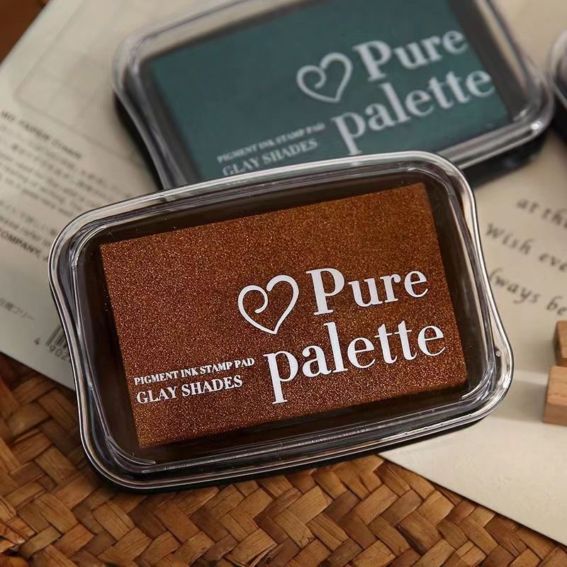 1PC Vintage Color Ink Pad for  - Stamping Ink Pad 评论和价格