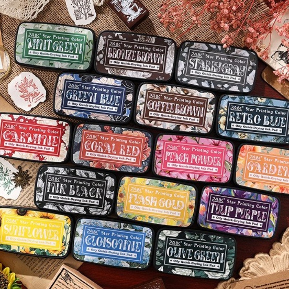 Colorfull Multicolor Ink Pad P - Stamping Ink Pad 评论和价格