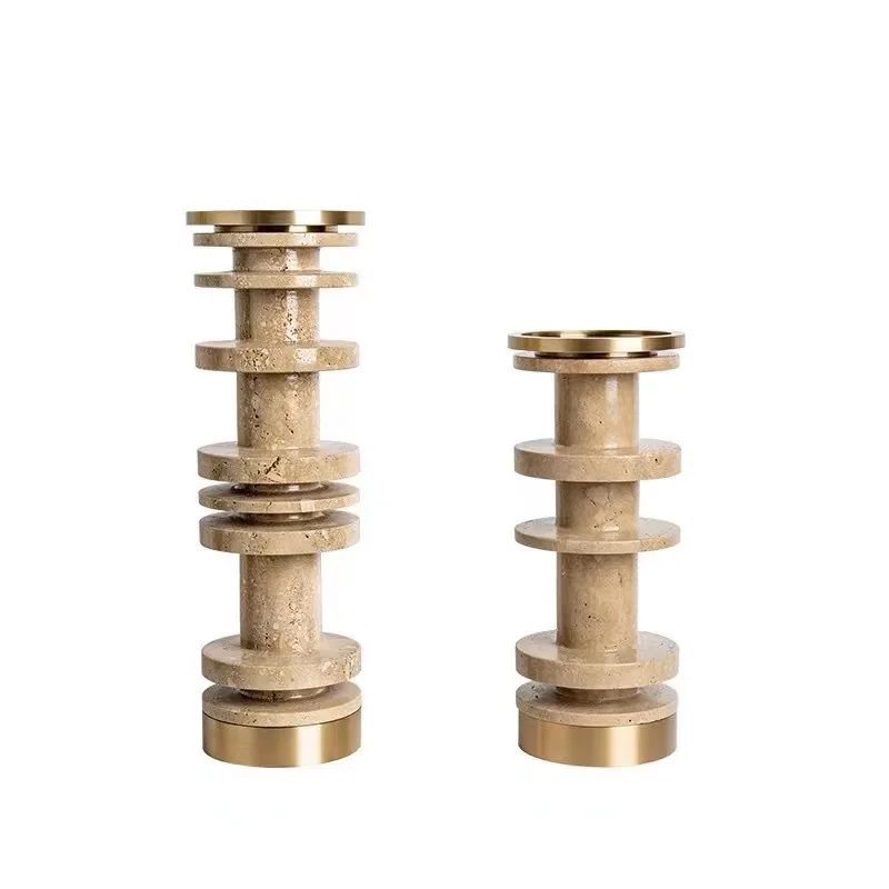 Resin Metal Decorative Candle  - Art Craft Restaurant 评论和价格