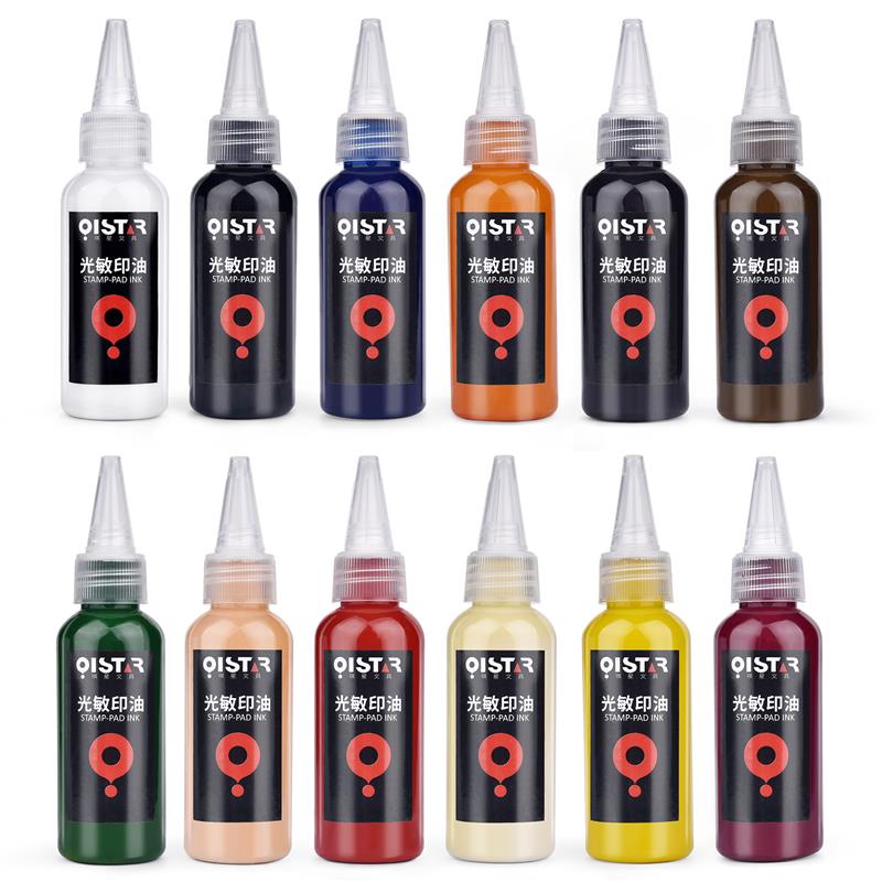 50ml Inkpad Refill Ink Rubber  - Stamping Ink Pad 评论和价格