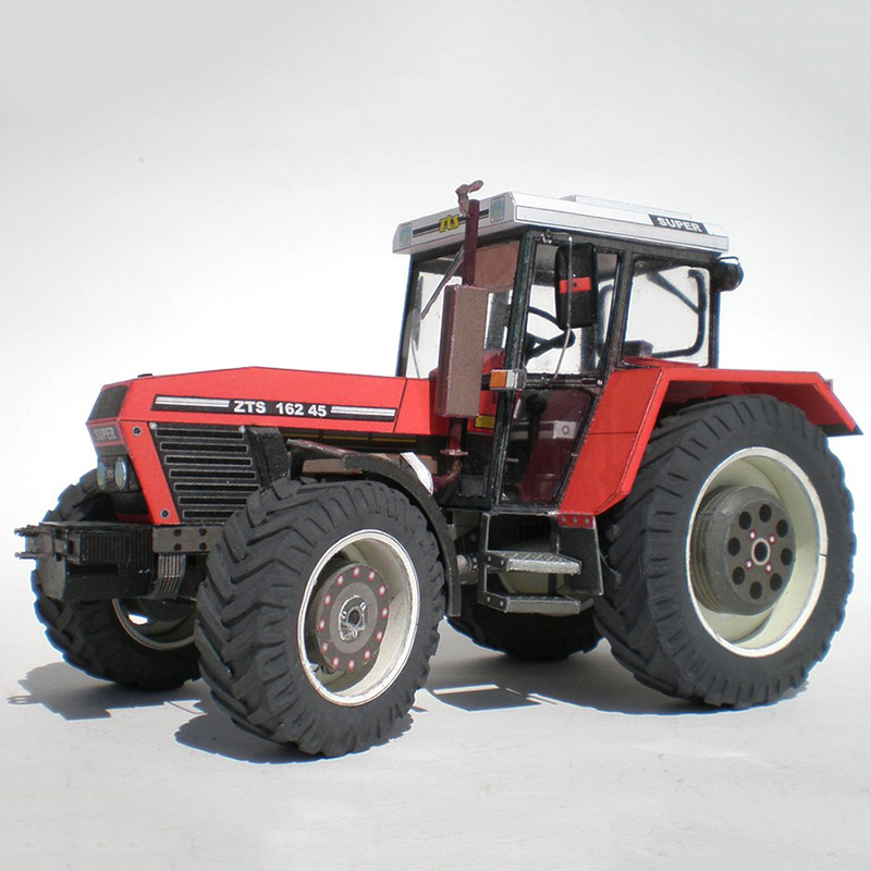 Zetor 162 45 Tractor 1:32 Czec - Art Craft Cardboard 评论和价格