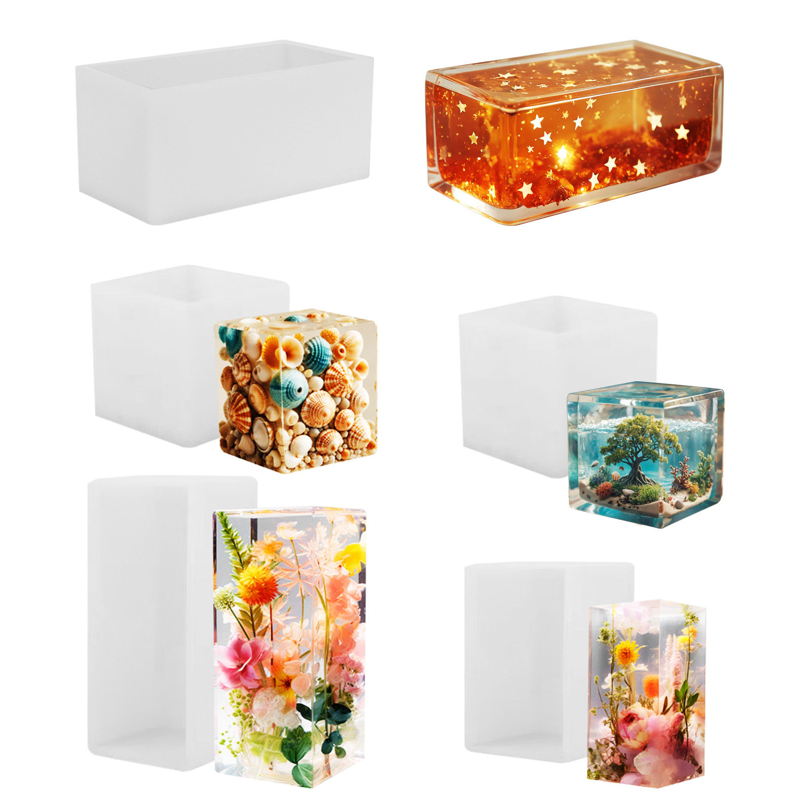 Epoxy Casting Mold Silicone Mo - Resin Casting Mold 评论和价格