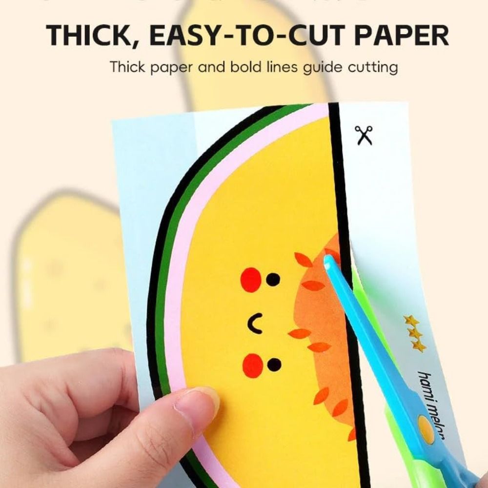 Safety Children Paper Cuttings - Art Craft For Preschoolers 评论和价格