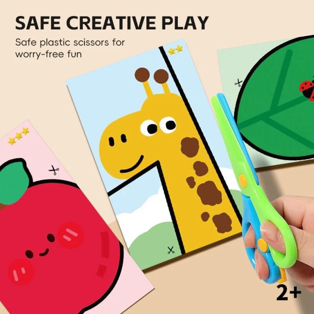 Safety Children Paper Cuttings - Art Craft For Preschoolers 评论和价格