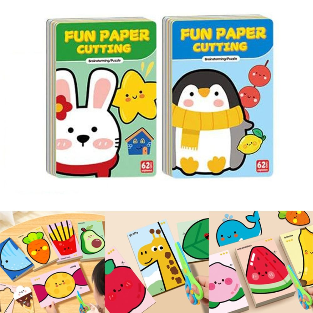 Safety Children Paper Cuttings - Art Craft For Preschoolers 评论和价格