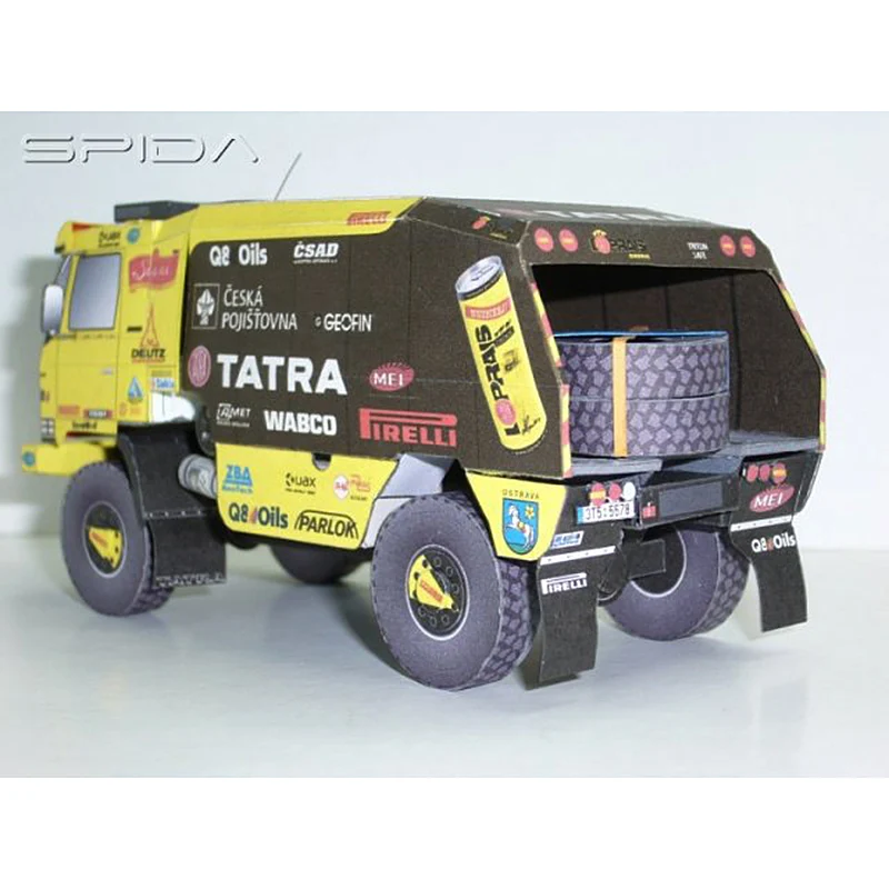 Tatra 815 2008 Truck 1:53 Daka - Art Craft Cardboard 评论和价格
