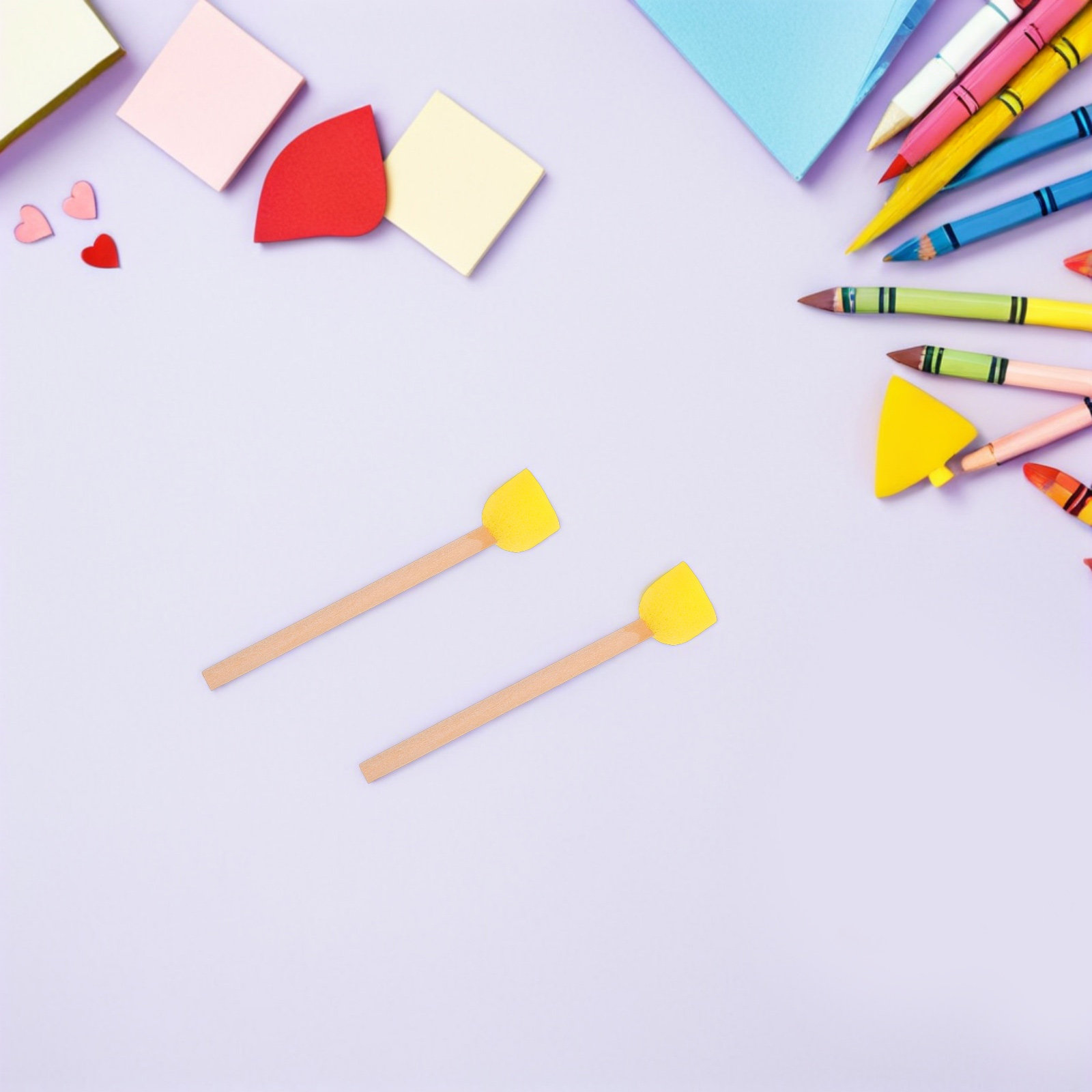 80Pcs Tools Round Sponge Brush - Art Craft For Preschoolers 评论和价格