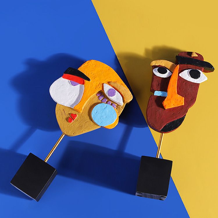 Creative Abstract Human Face C - Tv Art And Craft 评论和价格