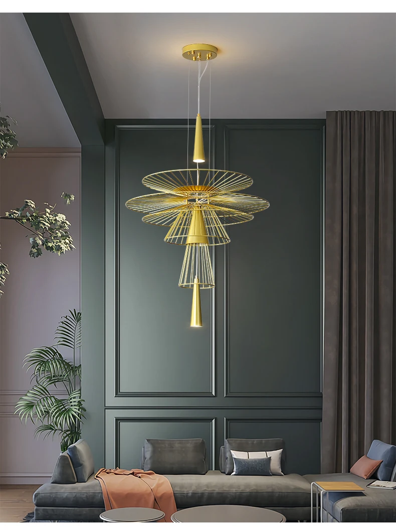 Modern LED Pendant Light Iron  - Art Craft Restaurant 评论和价格