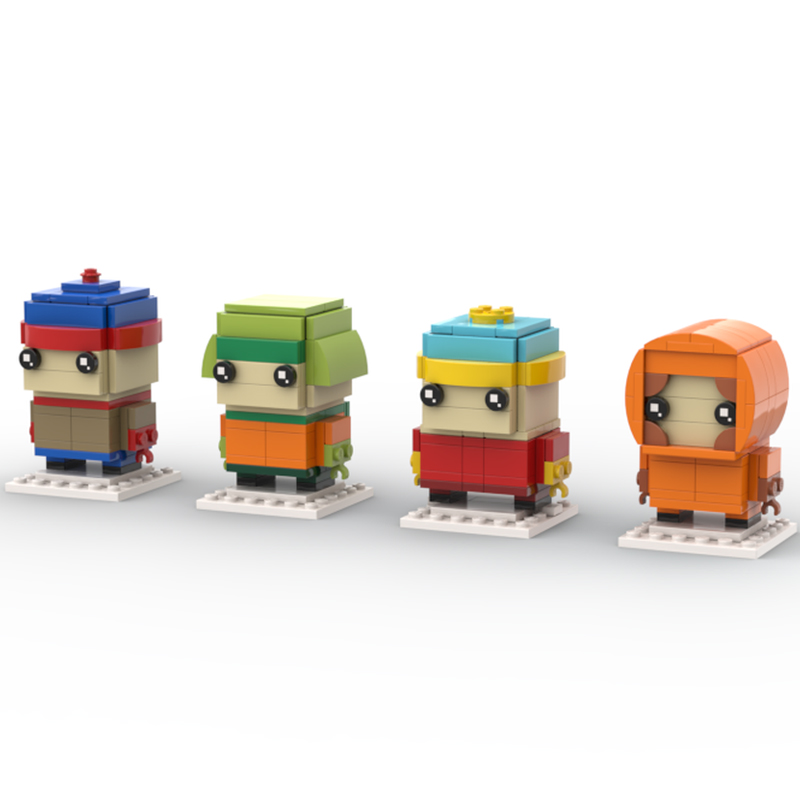 336pcs MOC South Park BrickHea - Art Craft Building 评论和价格