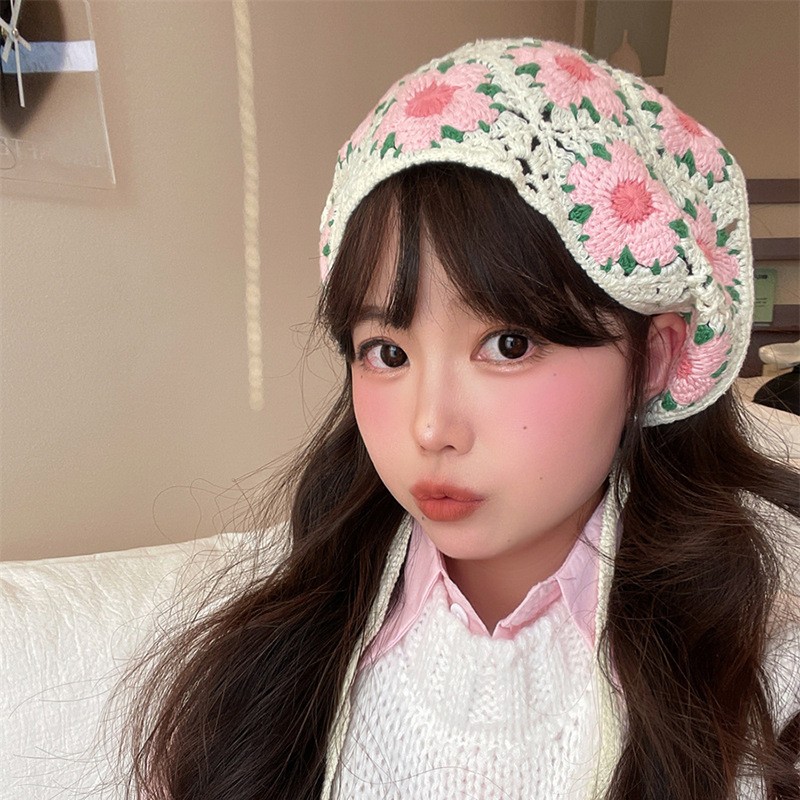 Vintage Weaving Knitting Flowe - Art And Craft Hair 评论和价格
