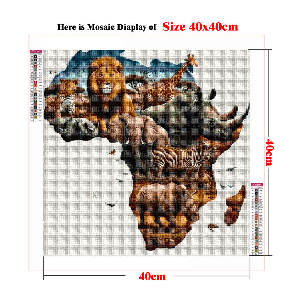 Safari Savanna Africa Posters  - Art Craft Zebra 评论和价格