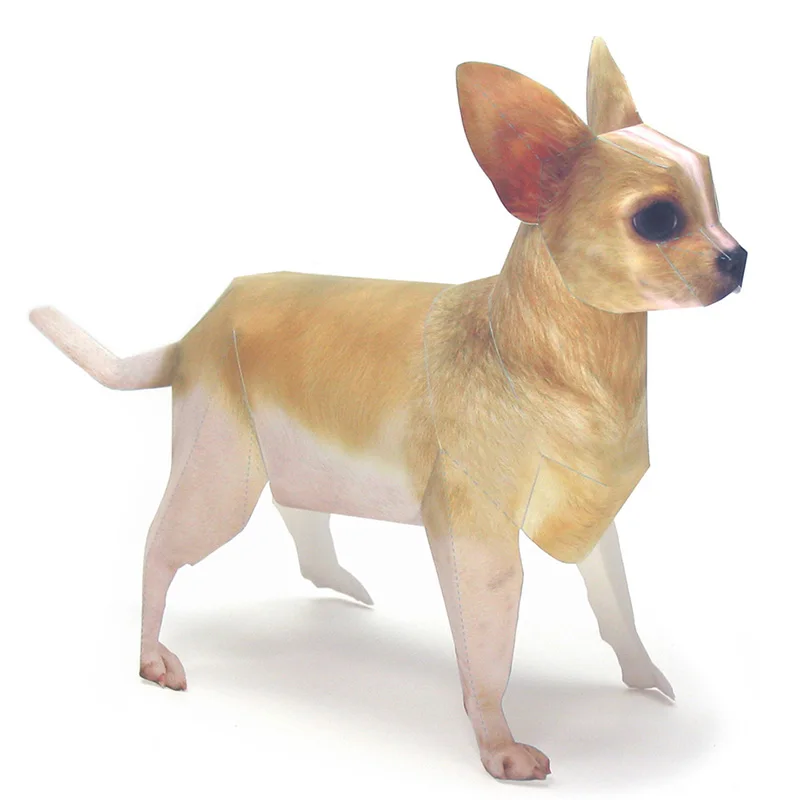 Chihuahua Dog Origami Art Pet  - Art Craft Cardboard 评论和价格