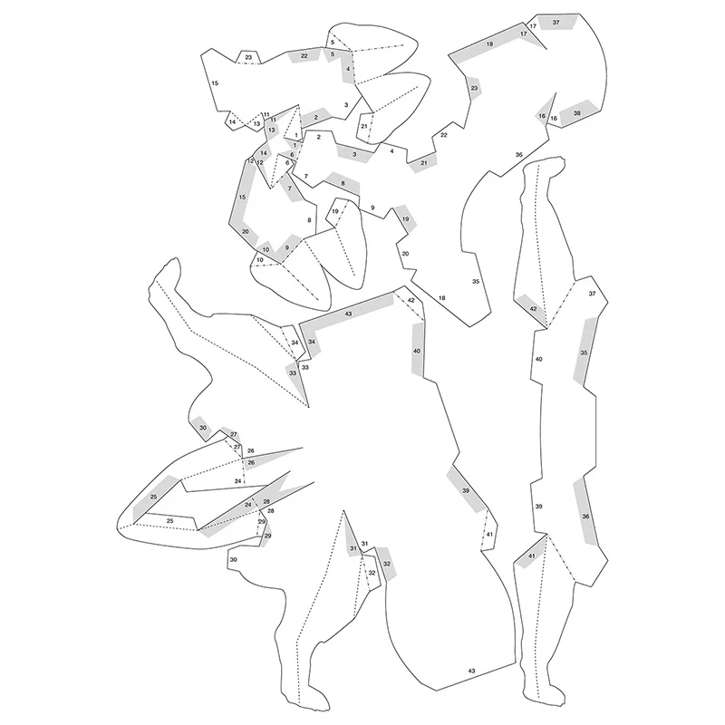 Chihuahua Dog Origami Art Pet  - Art Craft Cardboard 评论和价格