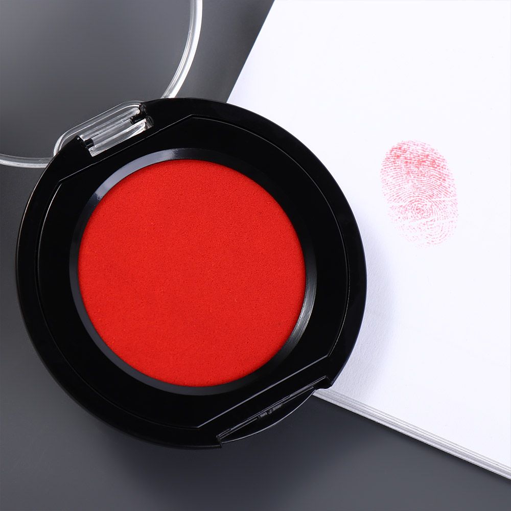 Red Blue Black Mini Fingerprin - Stamping Ink Pad 评论和价格