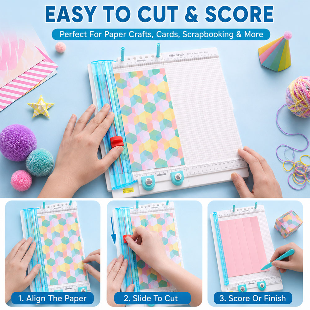 7-in-1 Paper Trimmer & Scoring - Art Craft With Paper 评论和价格