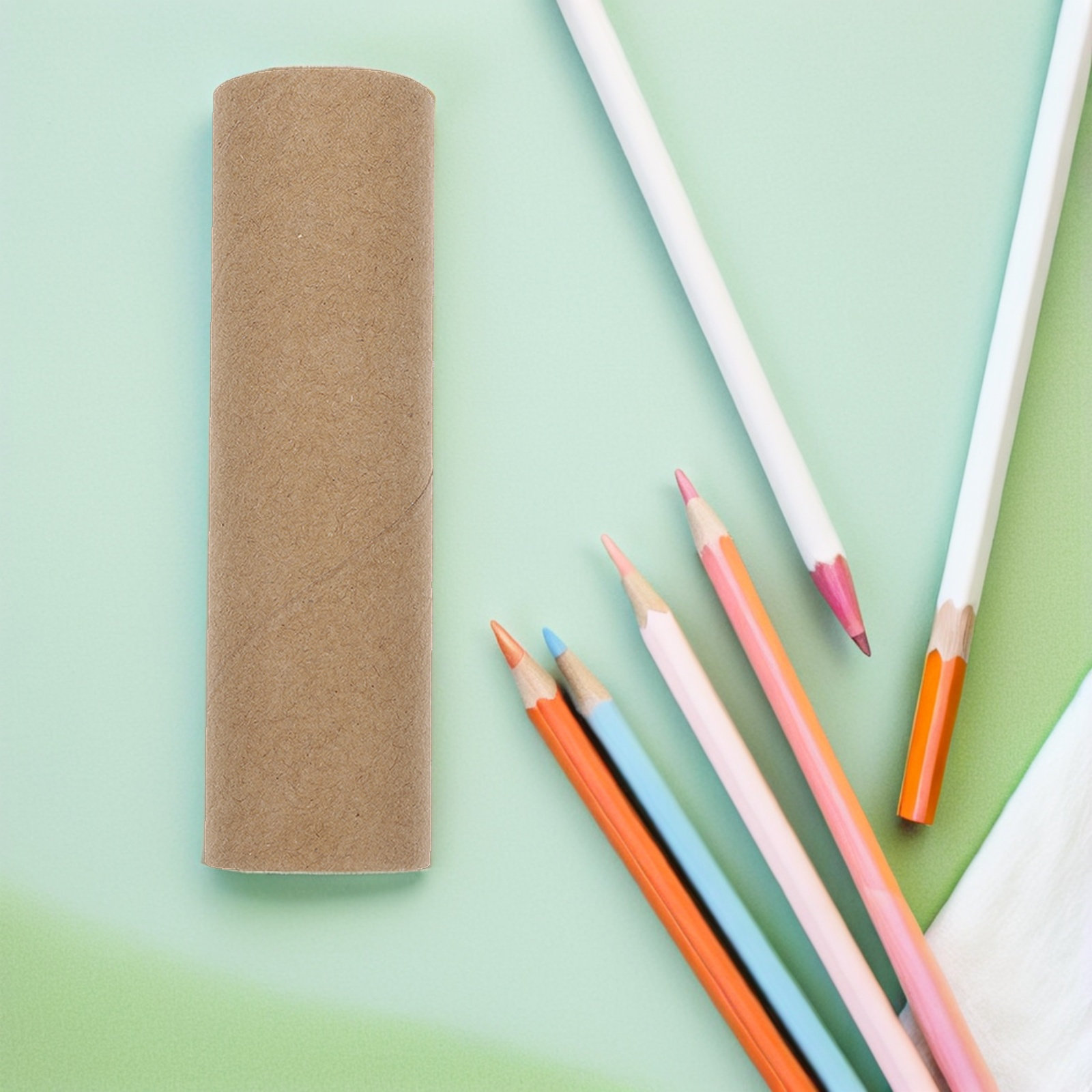 15Pcs Round Kraft Paper Tubes  - Art Craft Cardboard 评论和价格