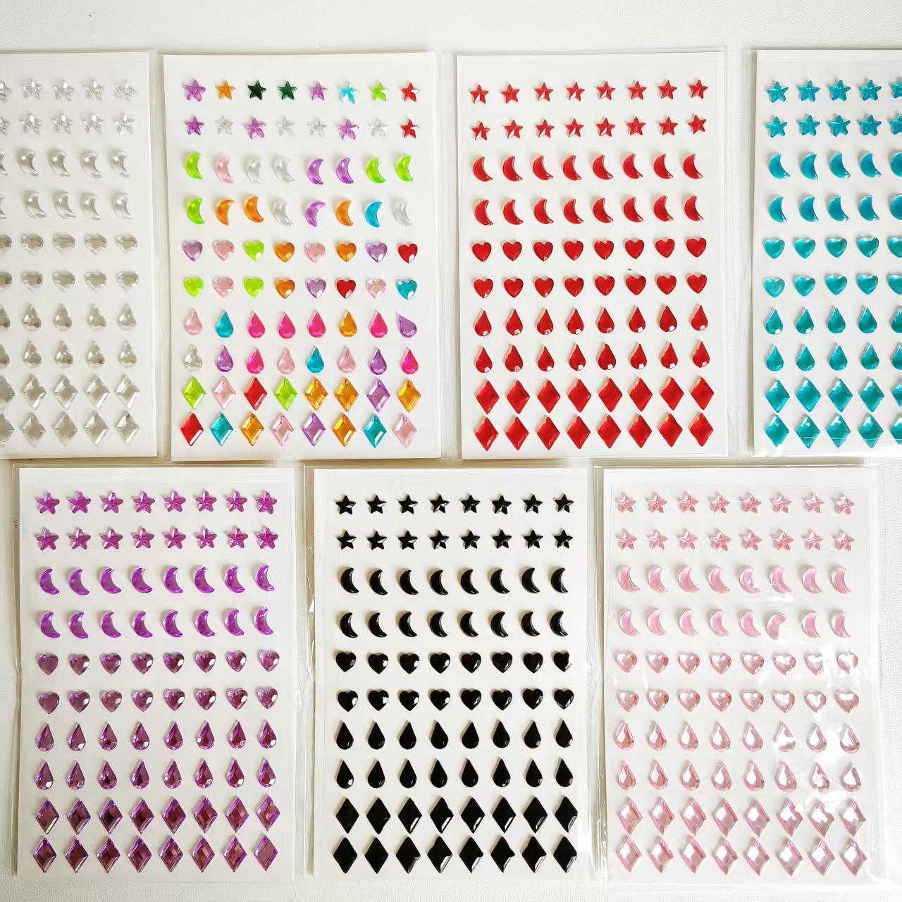 Acrylic 3D Gem Sticker Art Cro - Art Craft Handmade 评论和价格