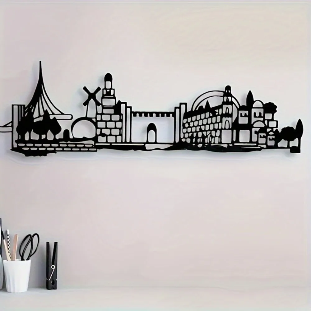 CIFBUY Iron Wall Art Jerusalem - Art & Craft World 评论和价格