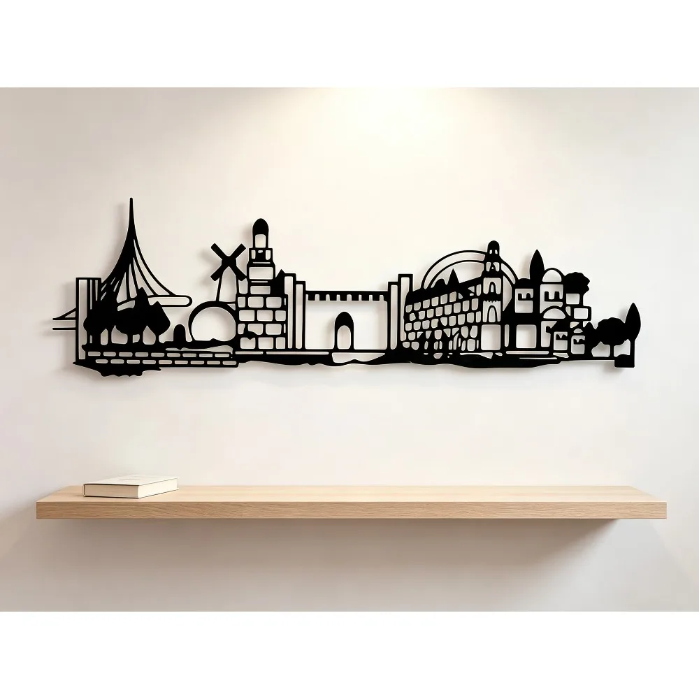 CIFBUY Iron Wall Art Jerusalem - Art & Craft World 评论和价格