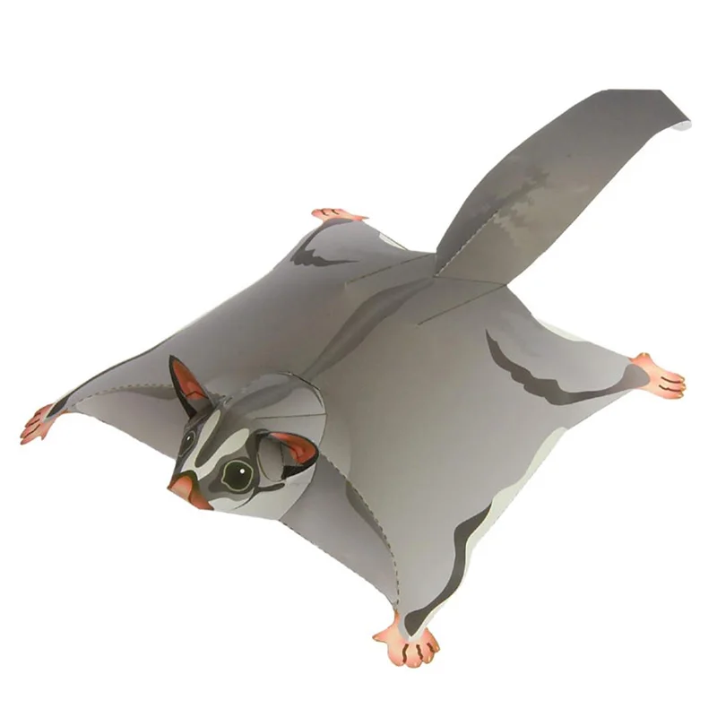 Sugar Glider Flying Mouse Hand - Art Craft Cardboard 评论和价格