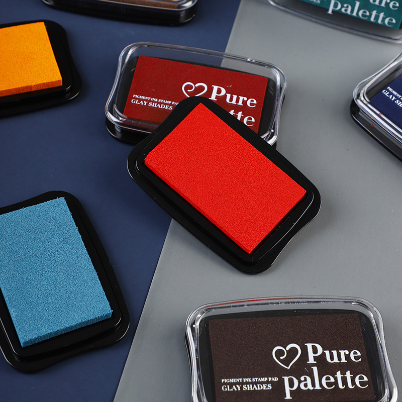 12 Colors Large Size Vintage I - Stamping Ink Pad 评论和价格