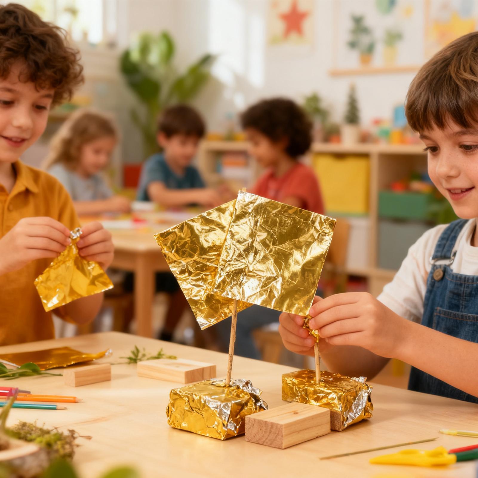 Foil Paper For Crafts 100 Piec - Art Craft With Paper 评论和价格