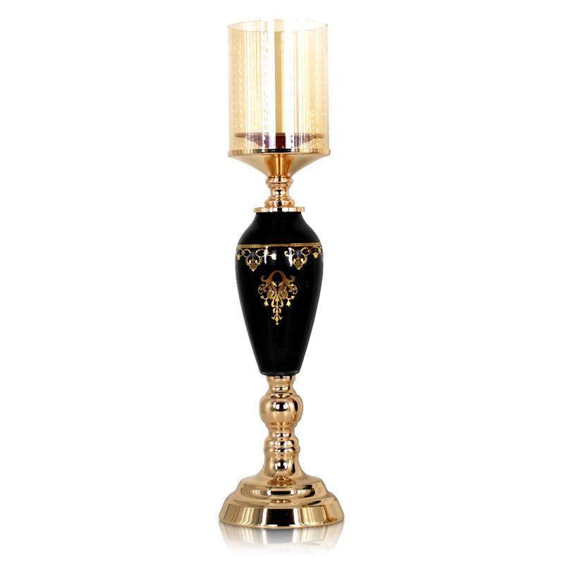 Candlestick ornament metal gla - Art Craft Restaurant 评论和价格