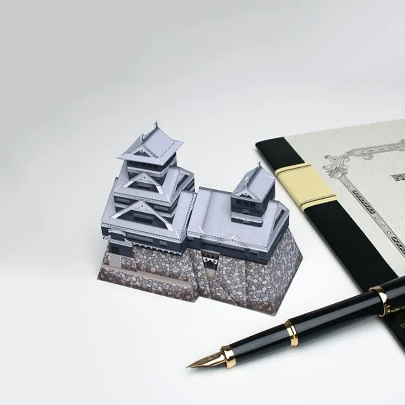 Japan Kumamoto Castle Folding  - Art Craft Building 评论和价格