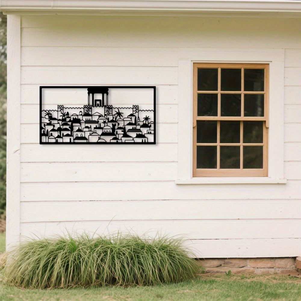 CIFBUY Metal Wall Art Jerusale - Art & Craft World 评论和价格